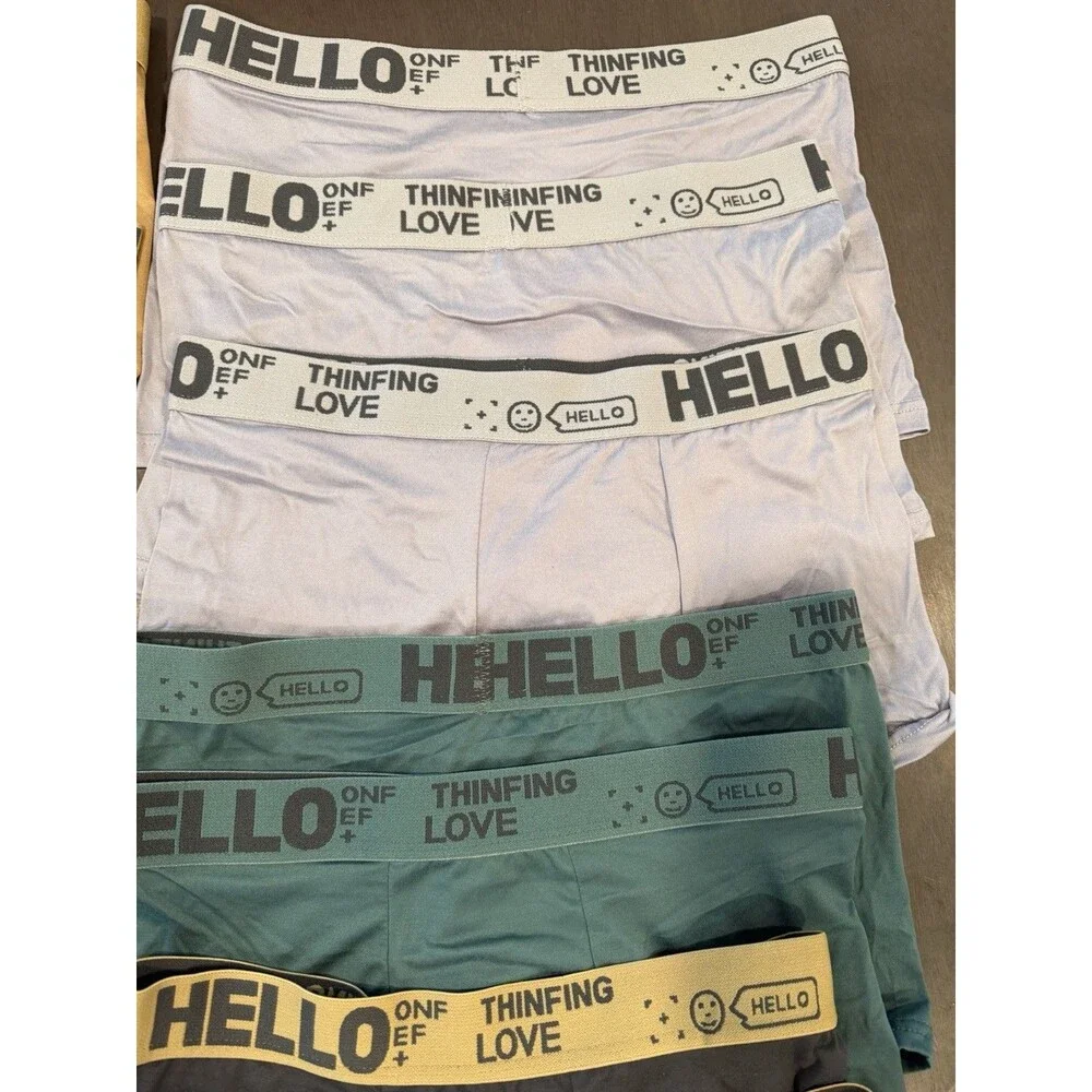 12 pack Men's Breathable Boxer Briefs Airflow Anti Medium Multicolor NEW